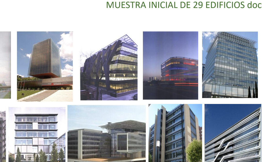 Proyecto TOBEEM . Viabilidad del diseño actual de edificios de oficinas en Madrid de coste y consumo energ. min. en el horizonte 2020